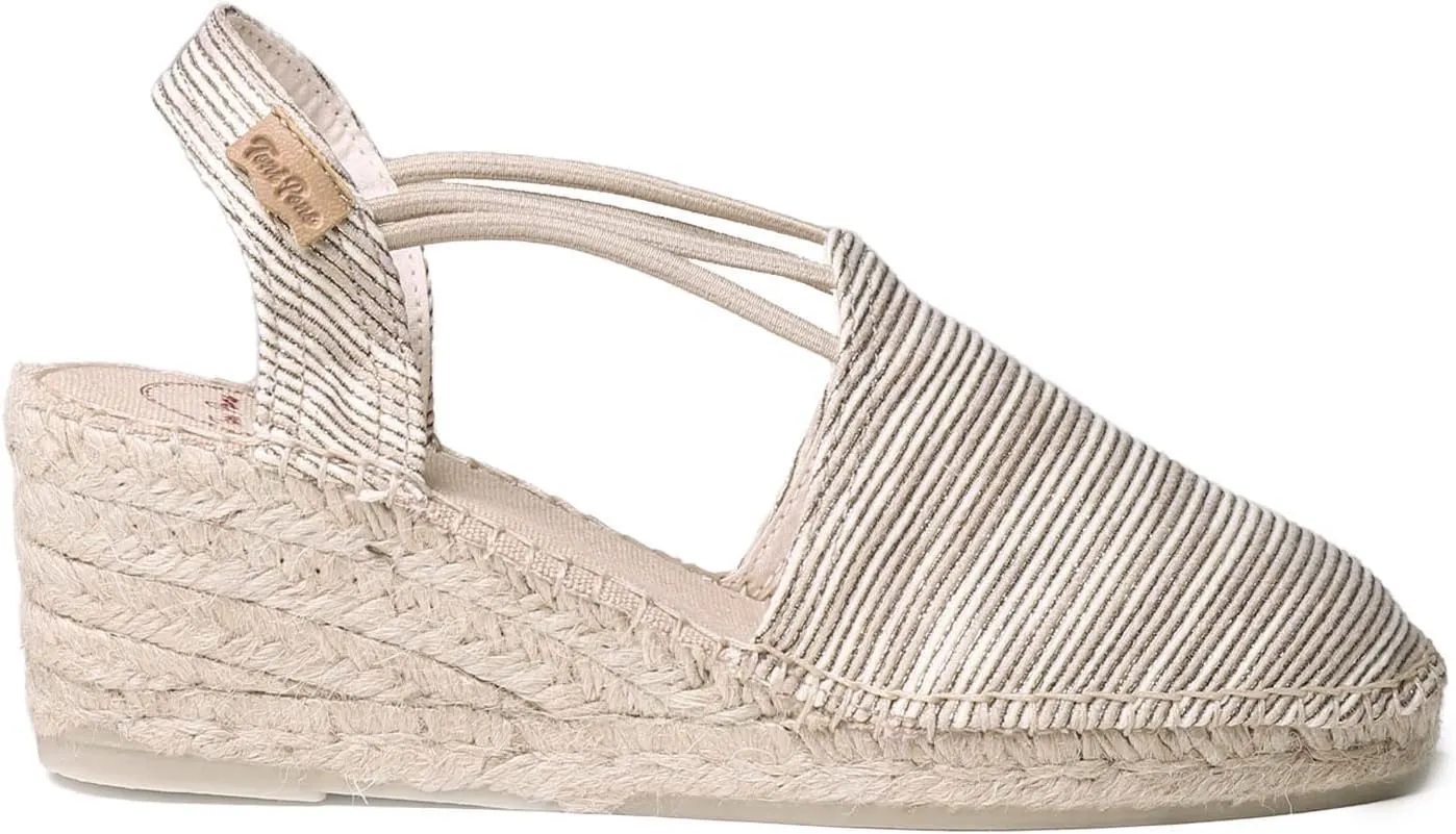 TONI PONS Tania-ZR Women's Vegan Platform Espadrille in Fabric.