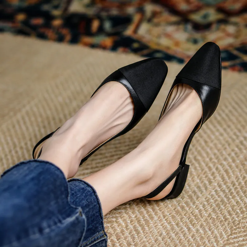 USS Shoes Amelia Women's Pointed Toe Slip On Pumps
