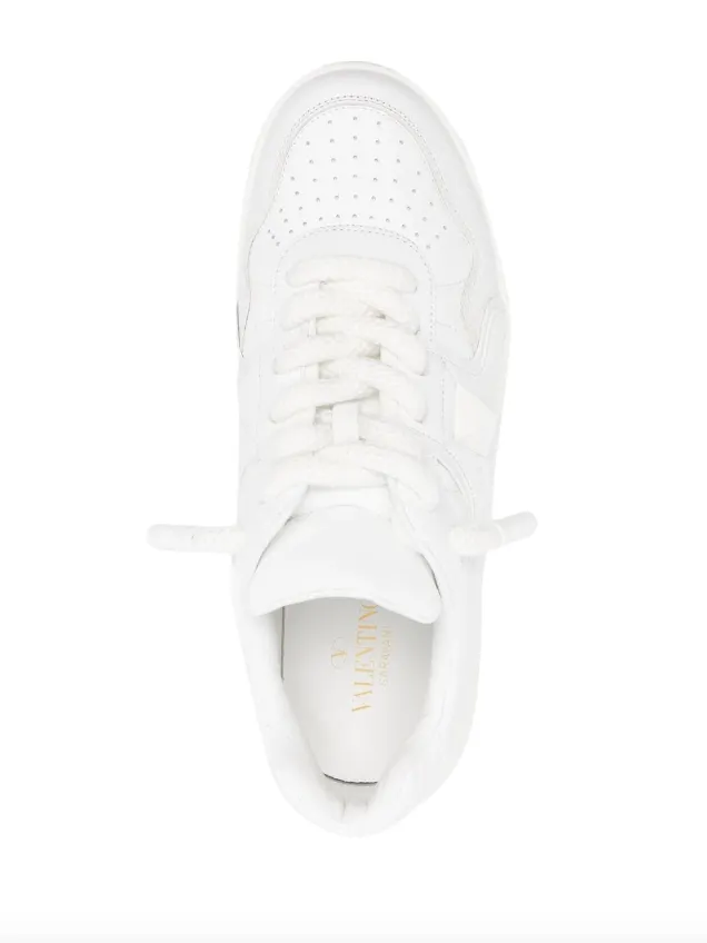 Valentino Garavani One Stud quilted leather trainers