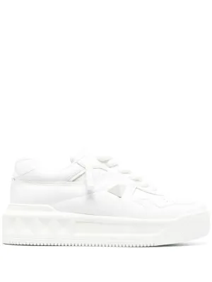 Valentino Garavani One Stud quilted leather trainers