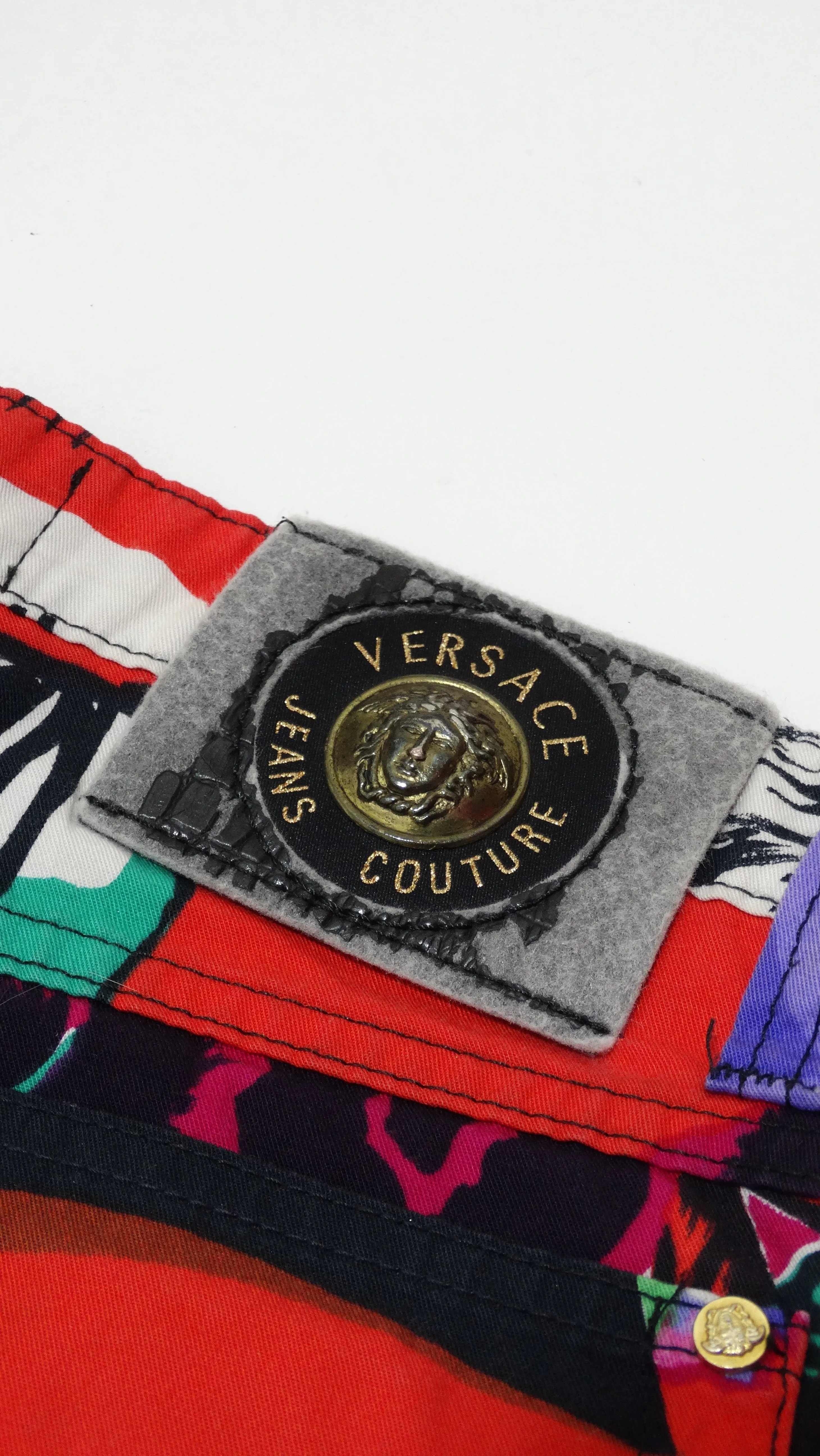 Versace Jeans Couture 1990's Floral Print