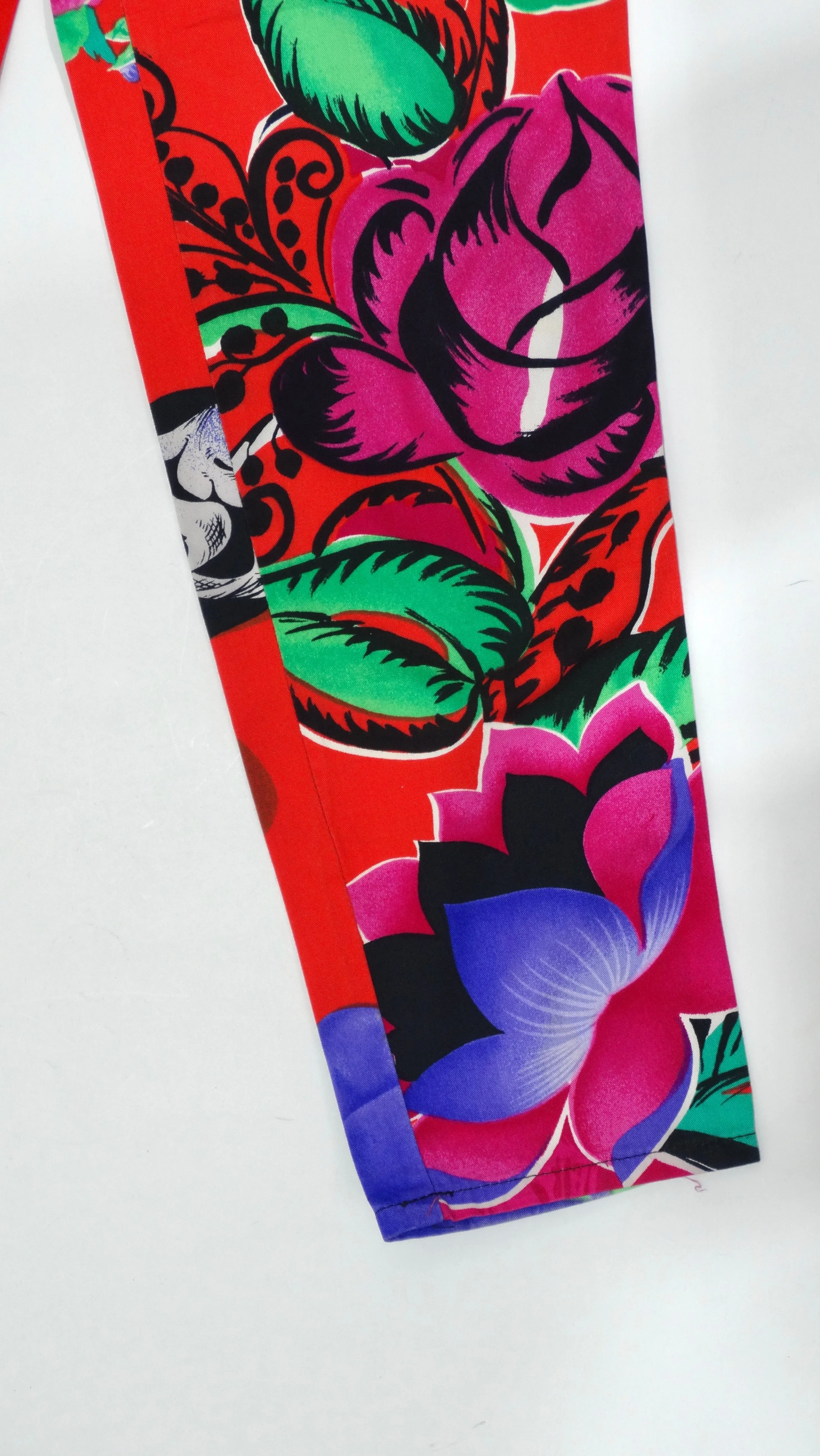 Versace Jeans Couture 1990's Floral Print