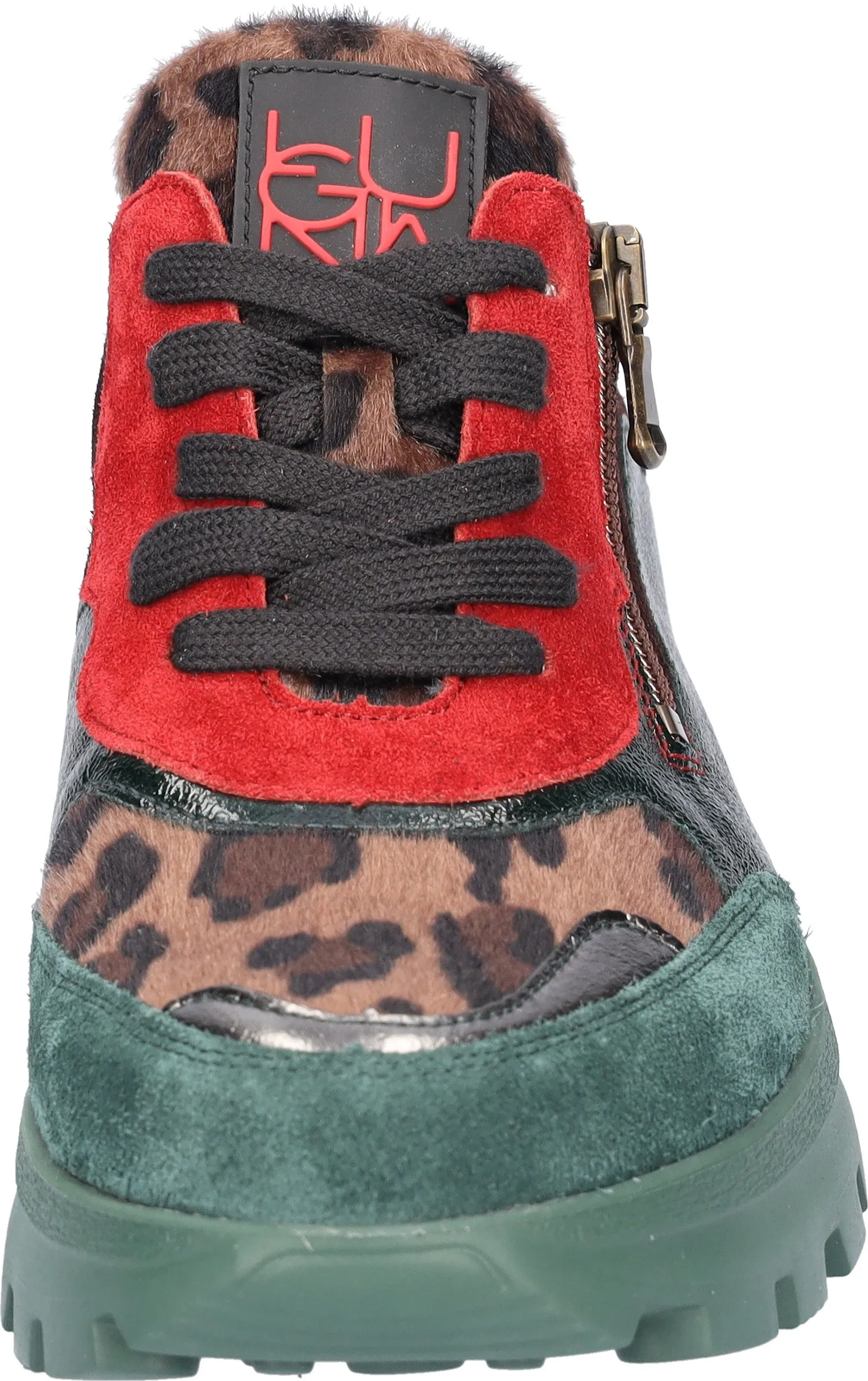 Waldlaufer Ladies Multi Colour Lace Up Sneaker