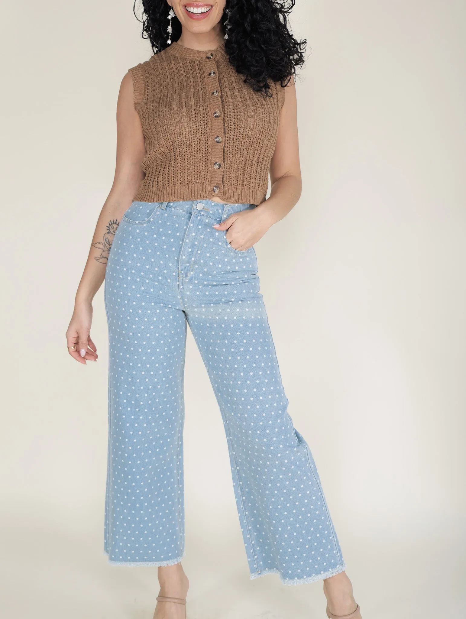 Wilma Polka Dot Jeans